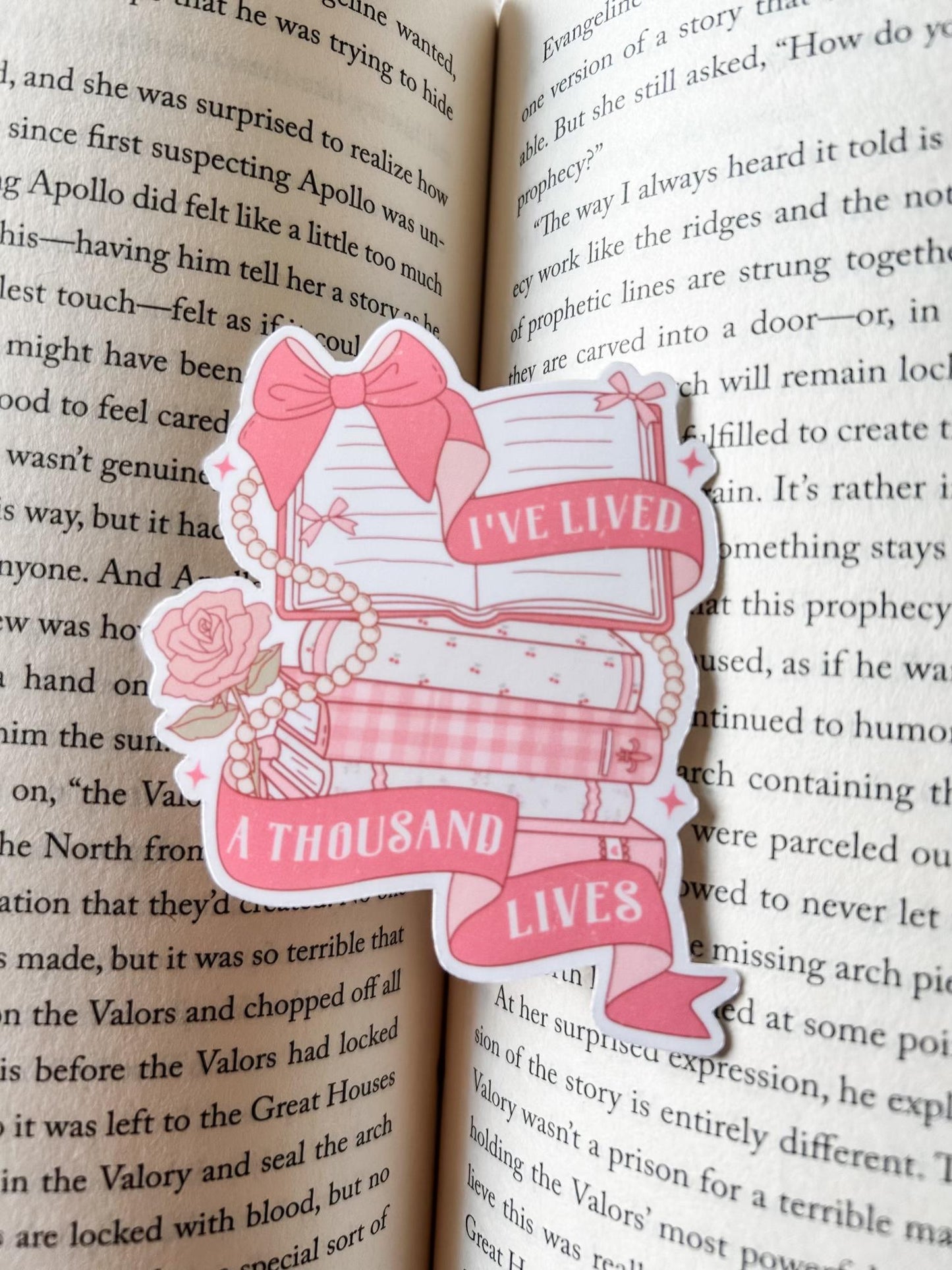 I've Lived a Thousand Lives Sticker