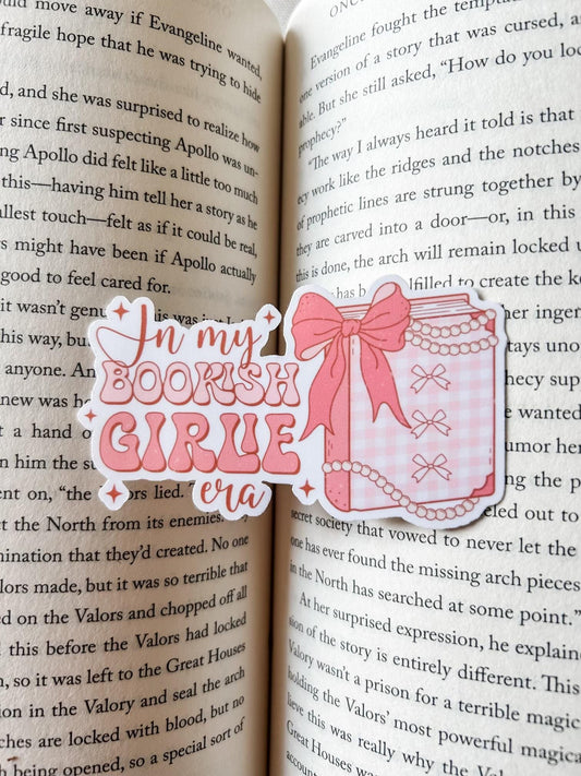 In My Bookish Era Sticker