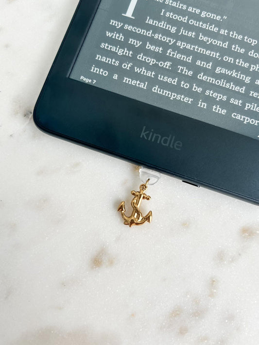 Anchor Charm Kindle Dust Plug (USB-C Dust Plug)