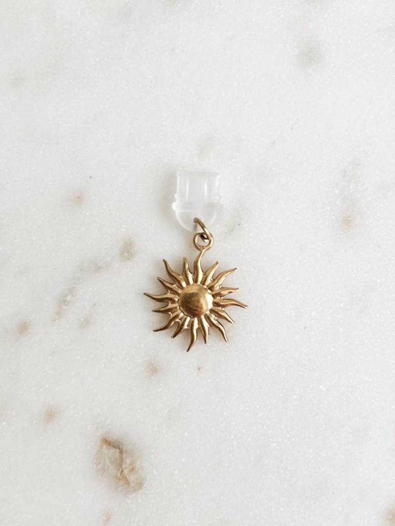 Sun Charm Kindle Dust Plug | Sun Kindle Charm | USB-C Dust Plug | Bookish Gifts