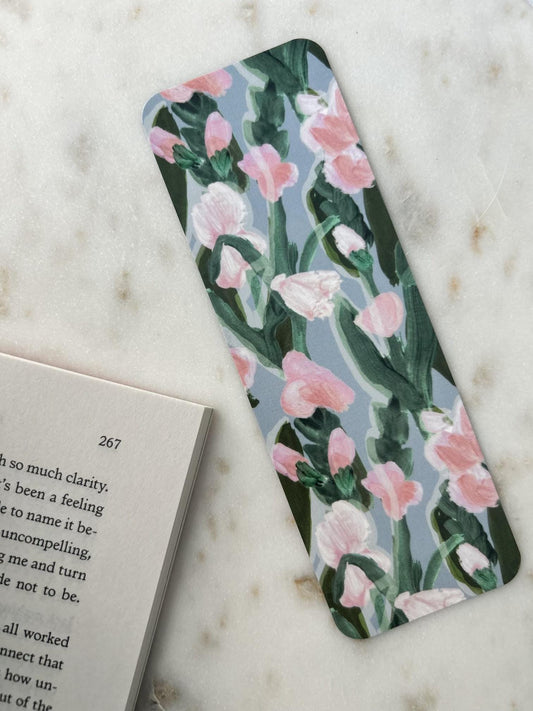 Painted Floral Bookmark
